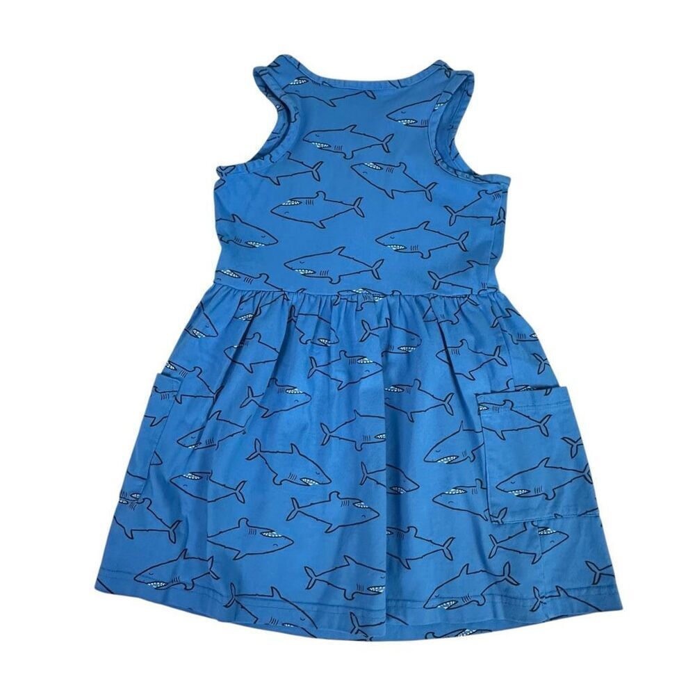 Hanna Andersson So Breezy Sundress Discover Sky size 5 - Picture 2 of 6